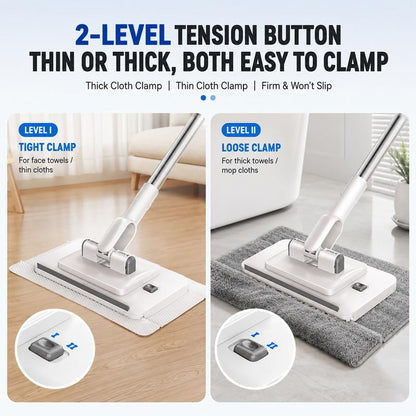 Kdoo® - Floor Mop with Telescopic Handle